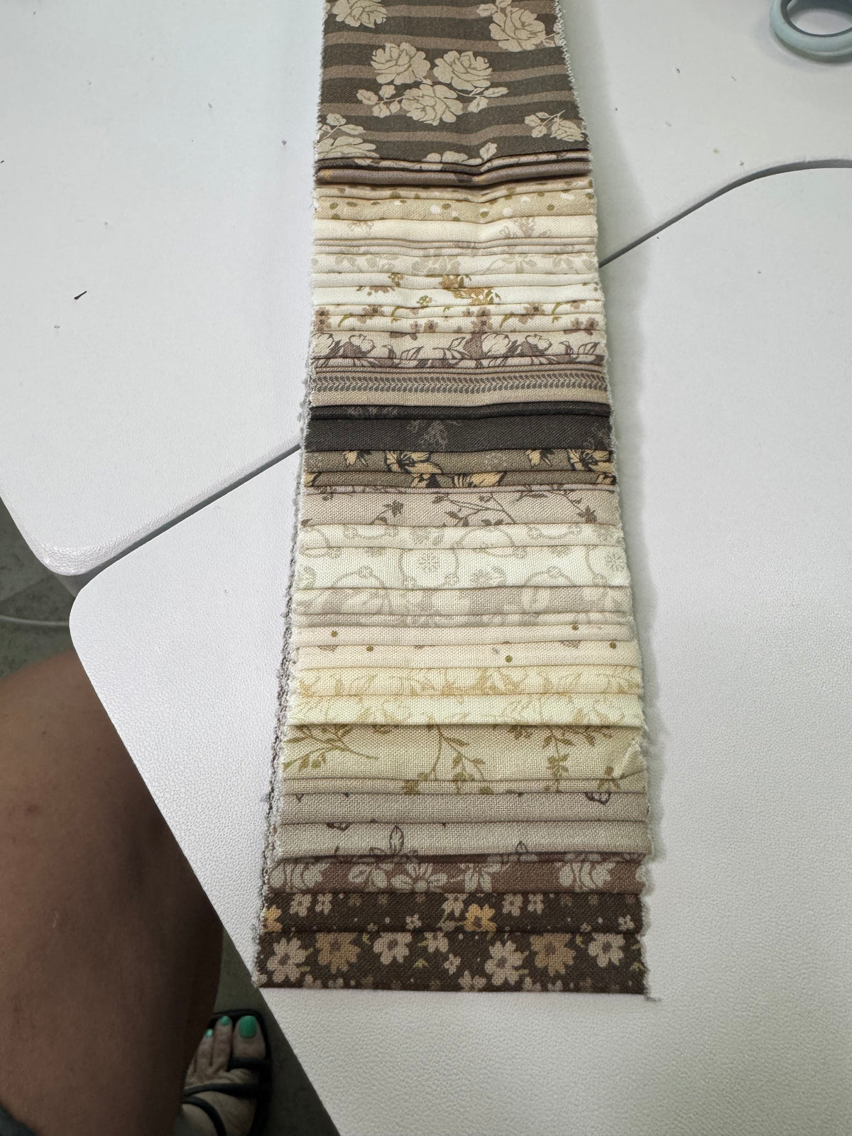 Set of Two Matching Sand Dune Medium Jelly Roll Rugs.