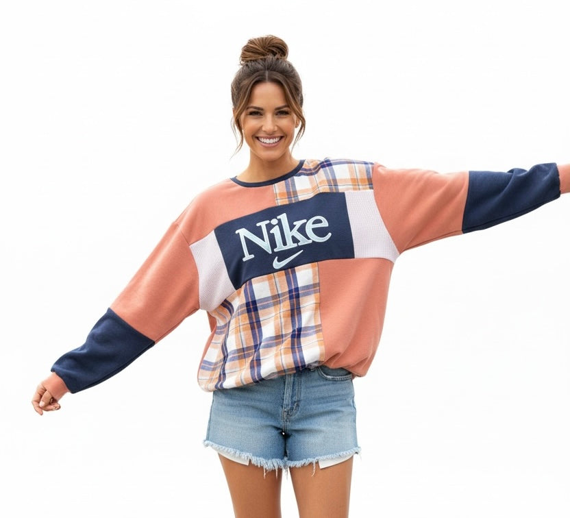 Upcycled Patchwork Sweatshirts/Hoodies