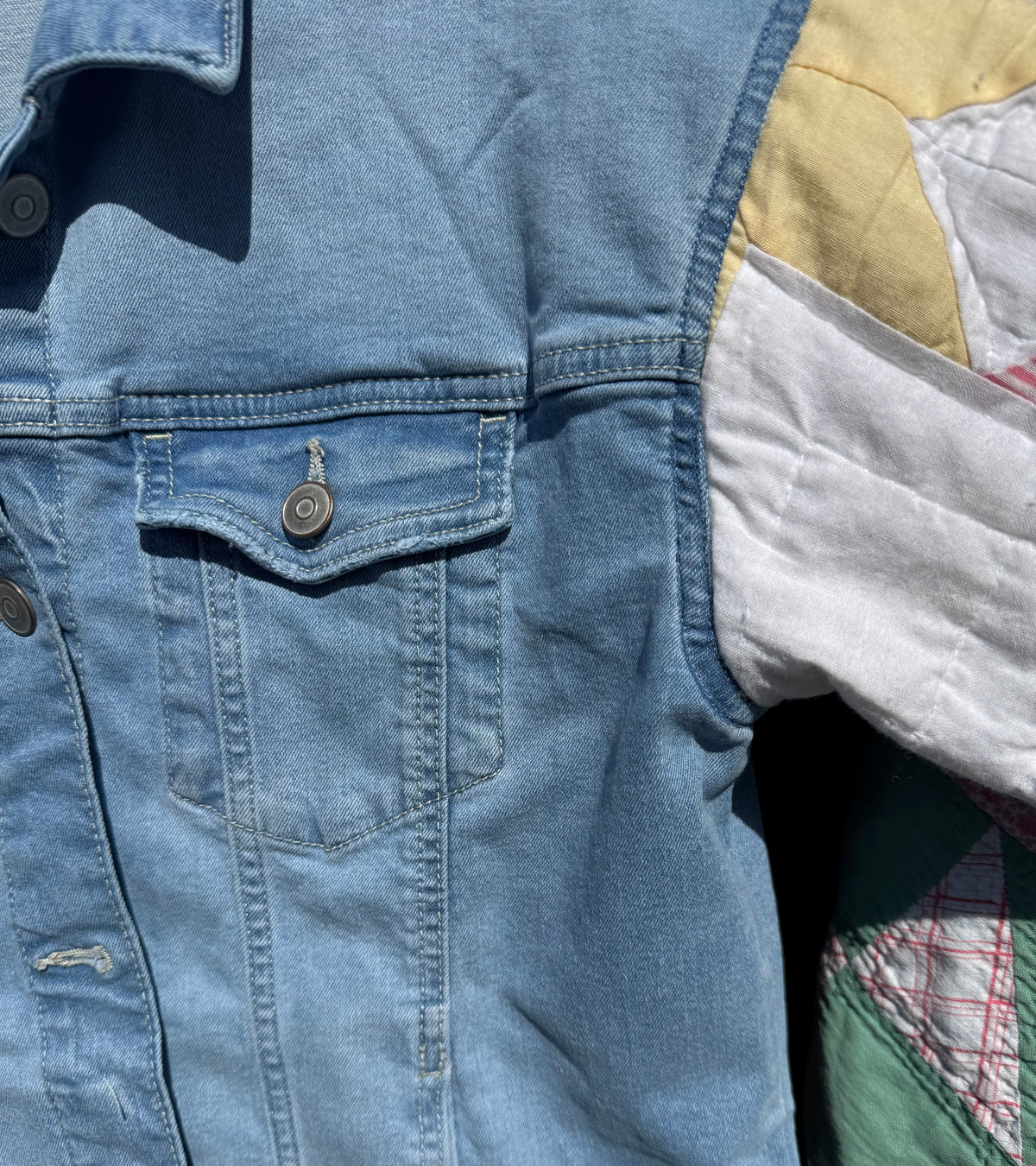 ENTRY Denim/Quilt Jacket WAFFLE - 2 WINNERS