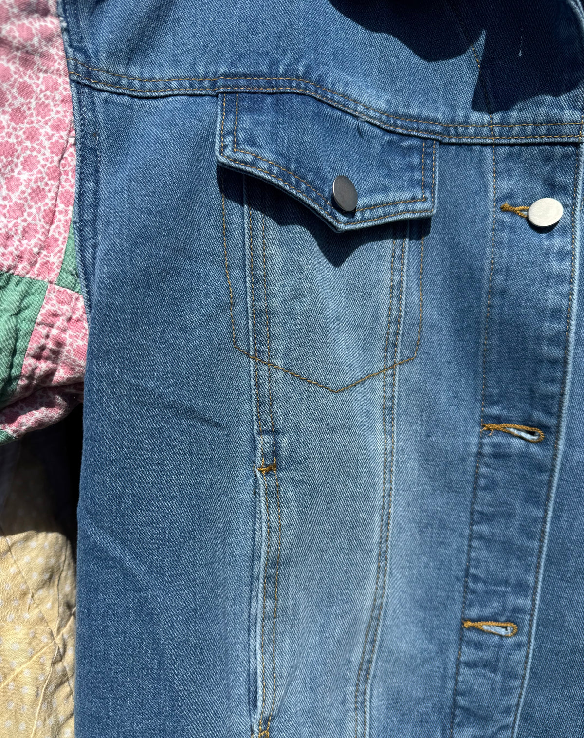 ENTRY Denim/Quilt Jacket WAFFLE - 2 WINNERS