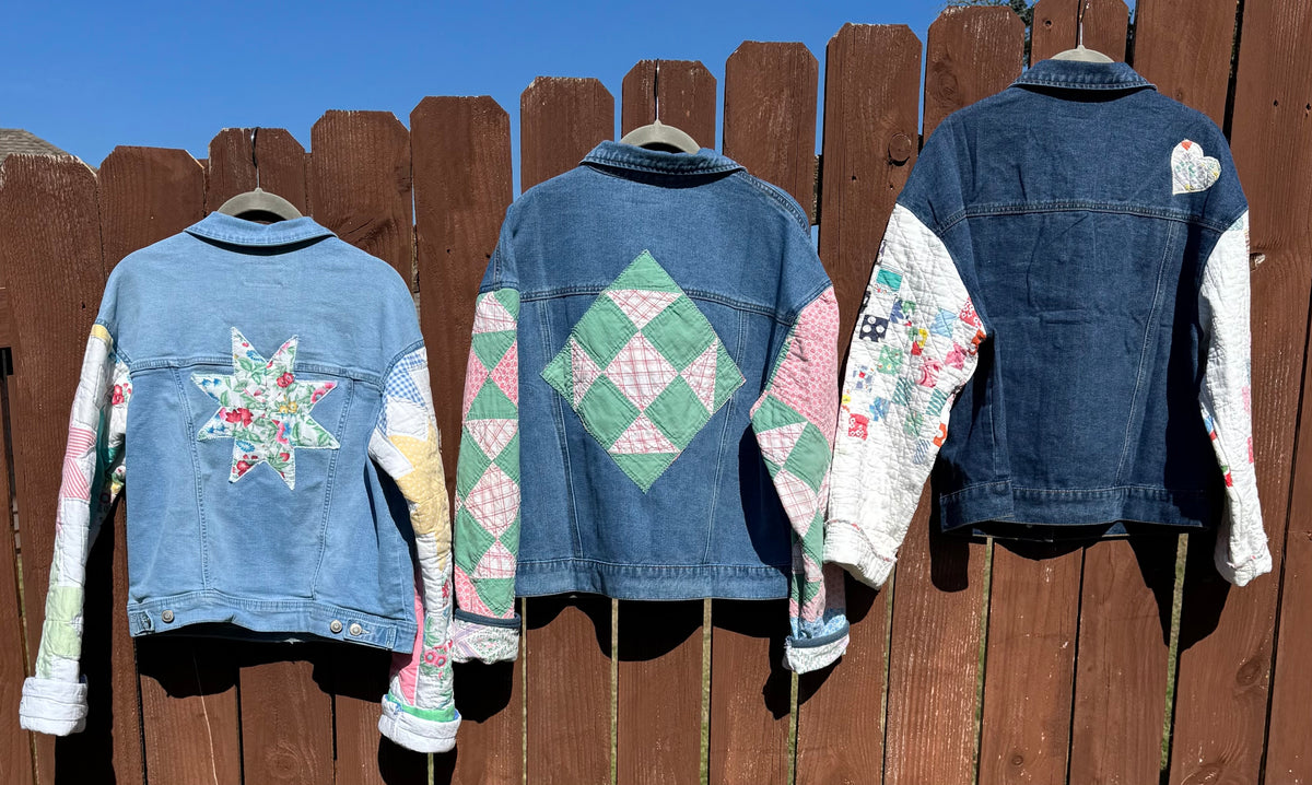 ENTRY Denim/Quilt Jacket WAFFLE - 2 WINNERS