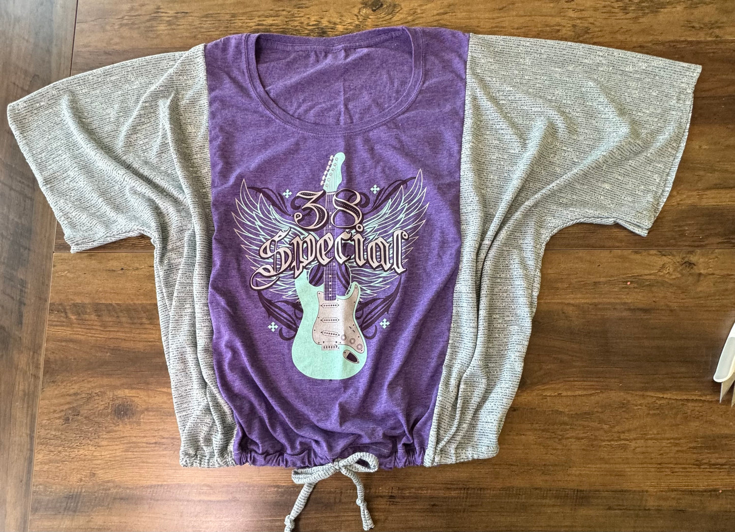 "38 Special" Purple T-Shirt with Silver Accents. One Size Fits most.