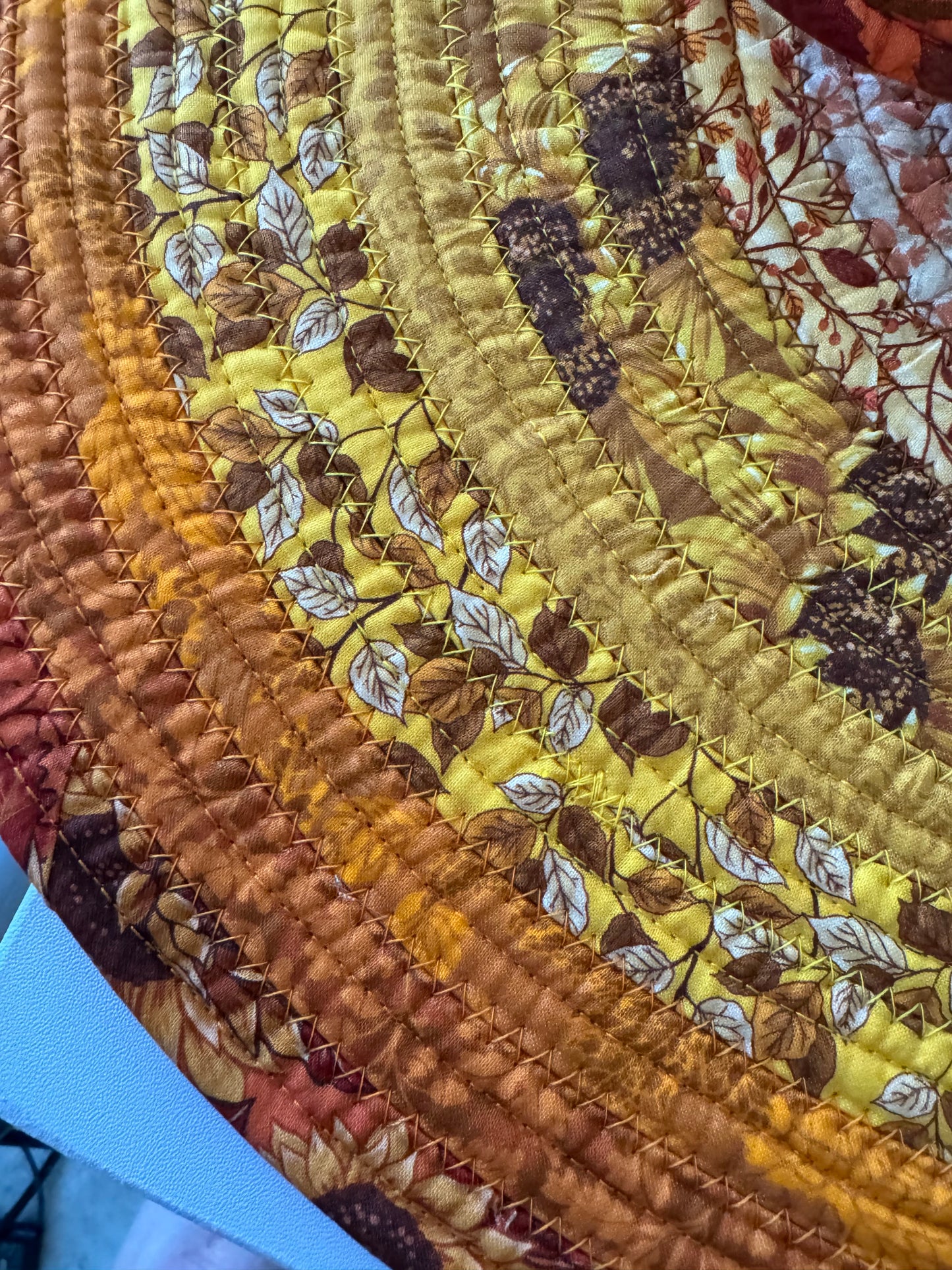Fall Harvest Medium Jelly Roll Rug.